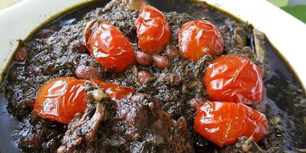 طرز پخت قورمه سبزی مجلسی