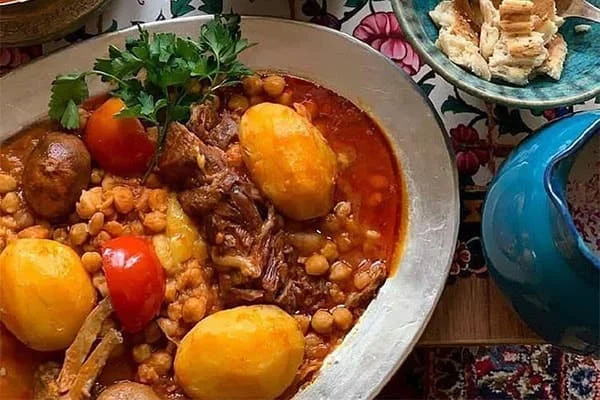 طرز تهیه آبگوشت دیزی