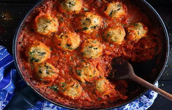 غذا با گوشت چرخ کرده