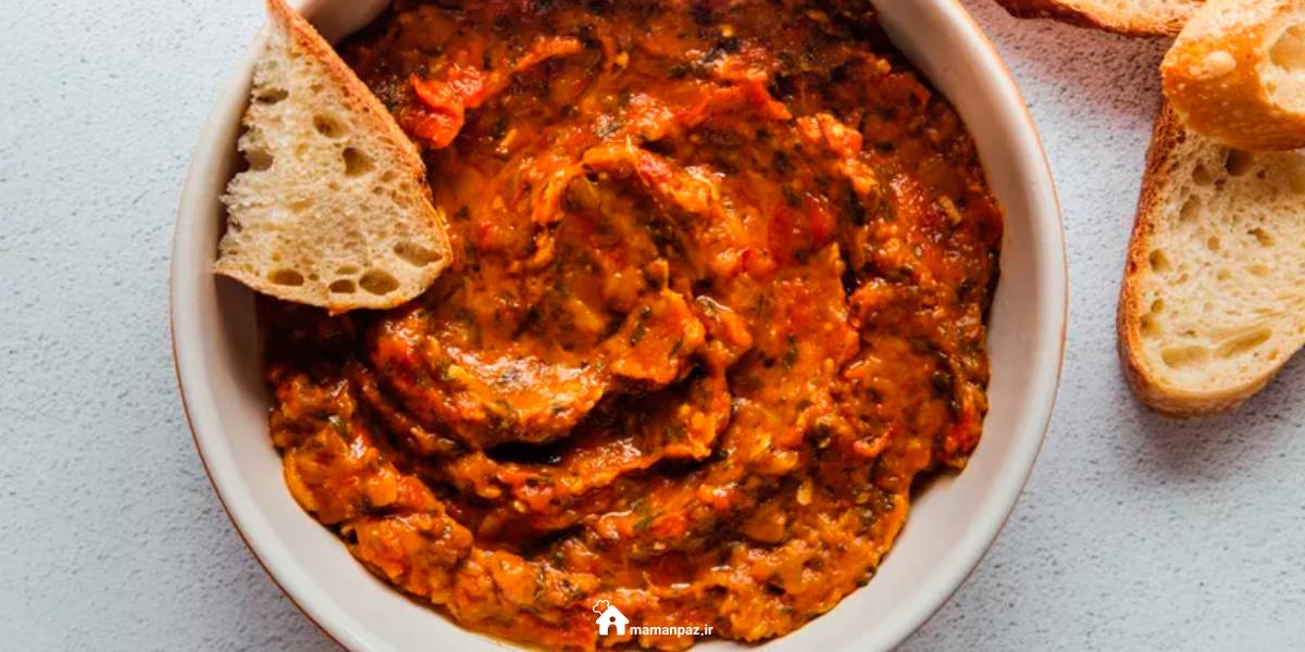 میرزا قاسمی رژیمی بدون تخم مرغ