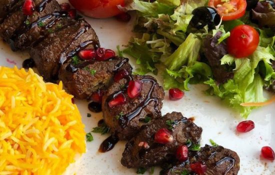 کباب ترش بوقلمون